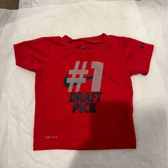 Nike Red and Black Draft Pick top and black jogger pants size 18 months - Picture 7 of 11